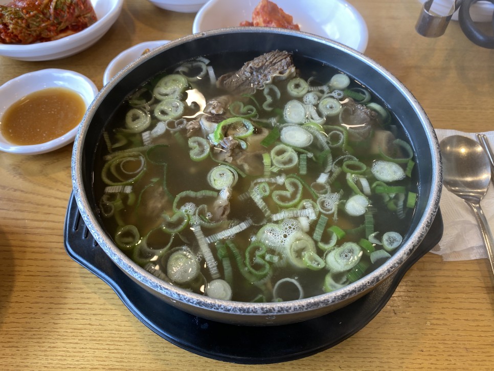 함흥냉면 서초면옥 천호 (갈비탕 회냉면 사리추가)