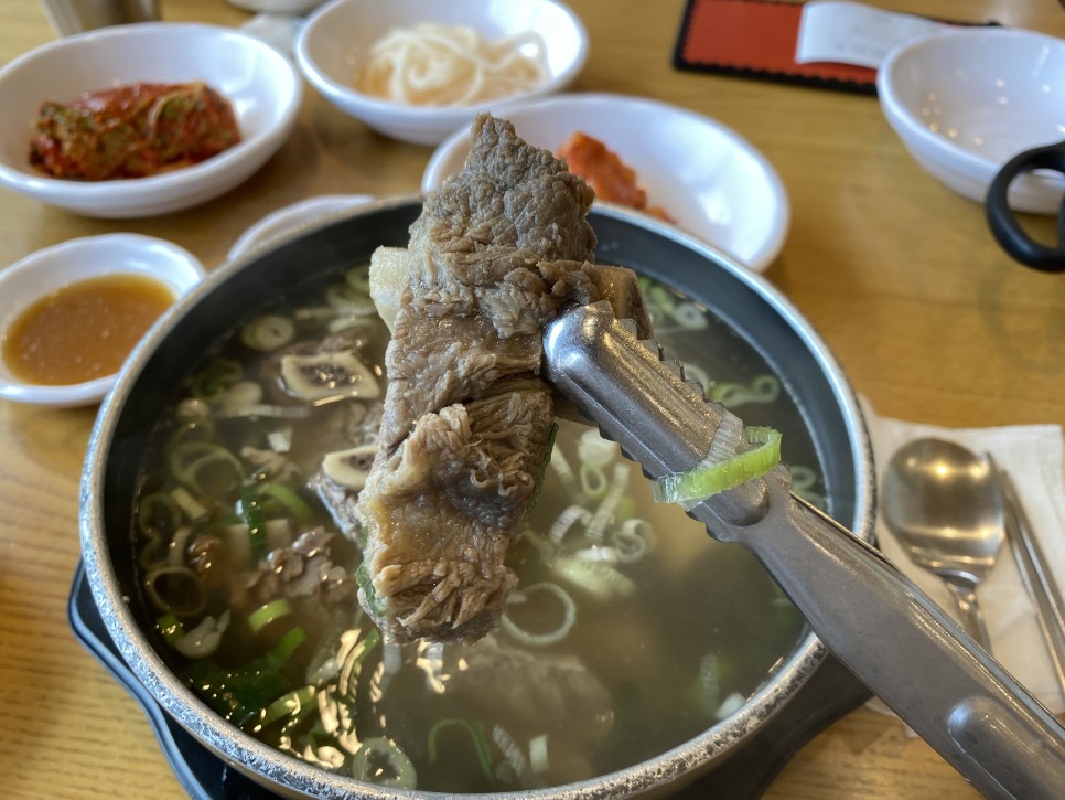 함흥냉면 서초면옥 천호 (갈비탕 회냉면 사리추가)