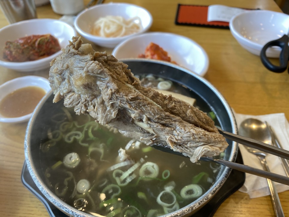 함흥냉면 서초면옥 천호 (갈비탕 회냉면 사리추가)