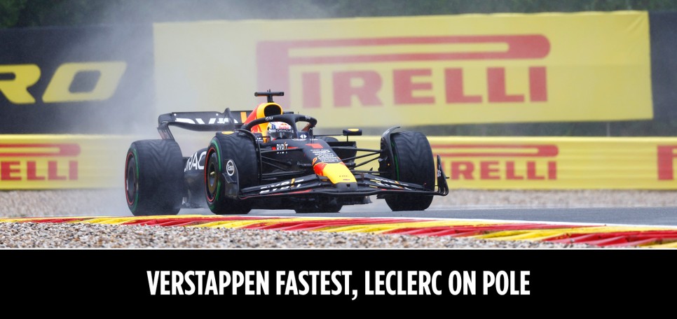 2023 F1 벨기에 그랑프리(13R) 토요일 퀄리파잉 리뷰_베르스타펜이 가장 빨랐지만 폴 포지션은 르클레르