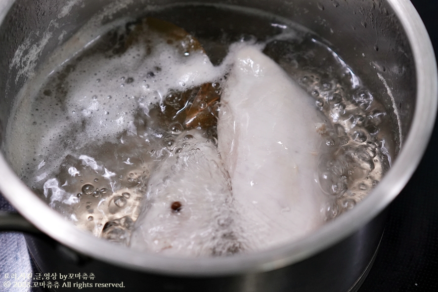 초계탕 초계국수 만들기 끝내주는 냉면육수 국수 활용 닭가슴살 삶는법 요리