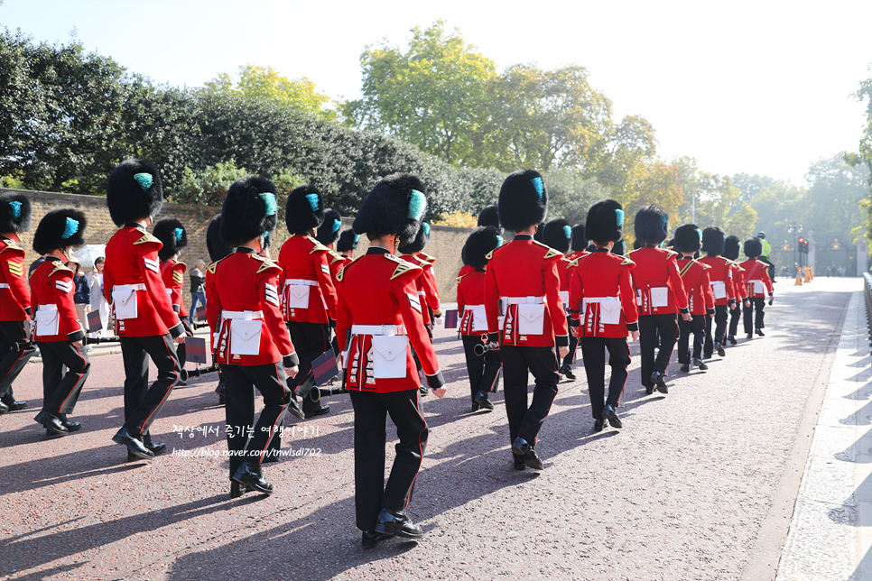 런던 여행 가볼만한곳 버킹엄 궁전 근위병 교대식 시간 일정