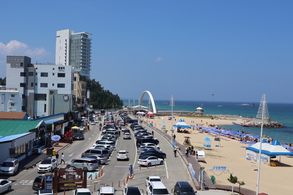 강원도 바다 추천 강릉 여행 해변 2곳 경포해변 vs 강문해변