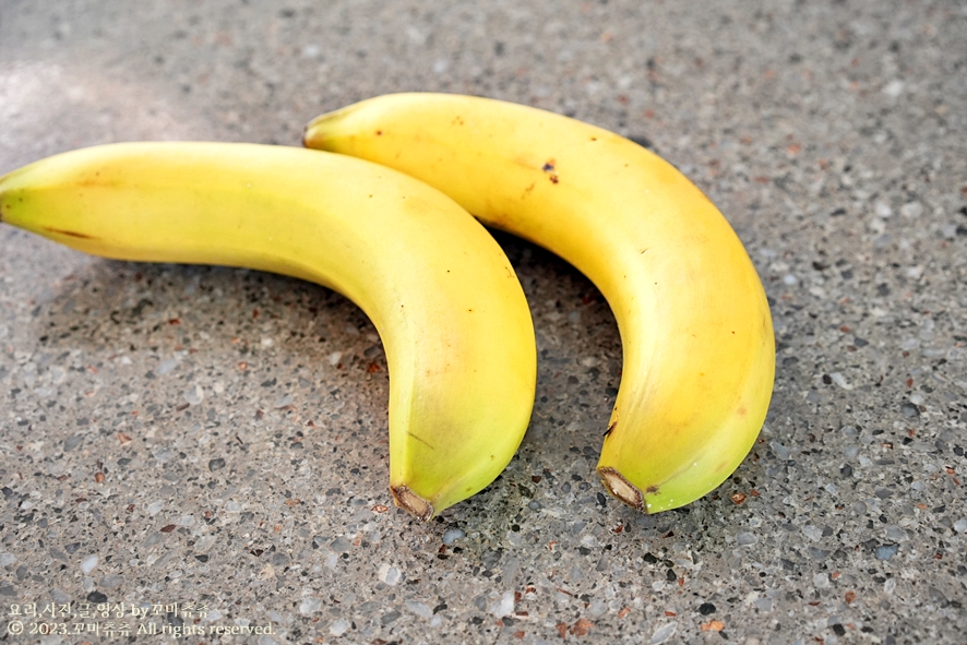여름 바나나 보관 방법 오래 냉장 냉동 실온 익은 바나나 보관법 하나 칼로리
