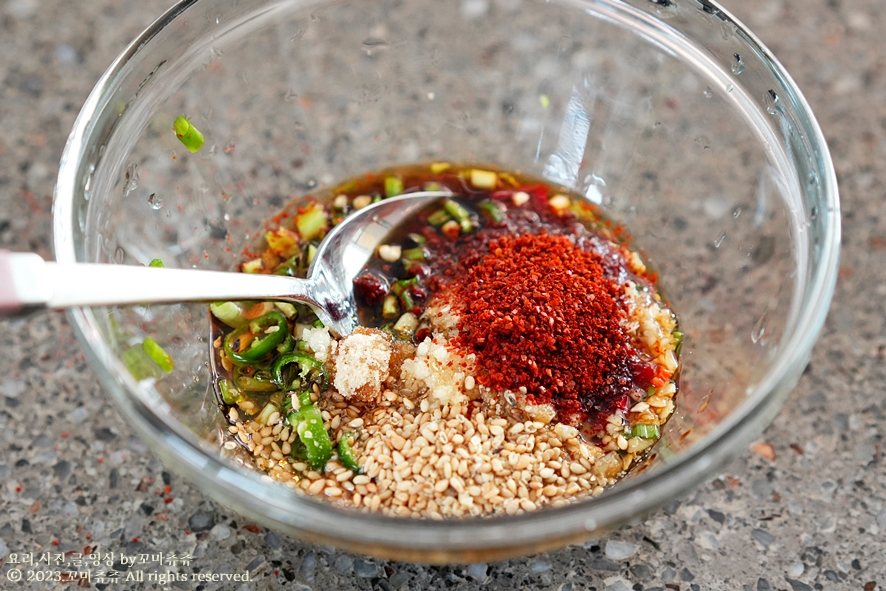 콩나물비빔밥 콩나물밥 양념장 만들기 간단 전기밥솥 콩나물밥 양념 레시피
