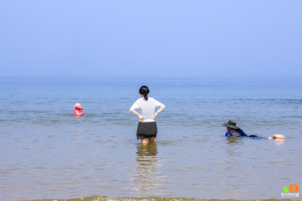 태안 아이와 가볼만한곳 충남 바다 태안 만리포해수욕장 당일치기 물놀이