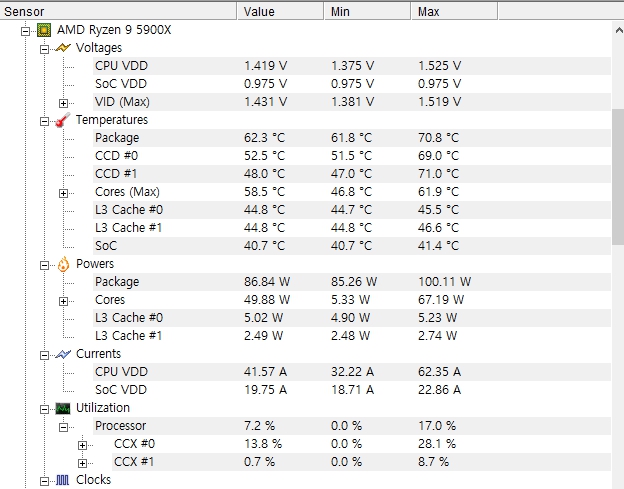 CPU-Z 컴퓨터 및 노트북 사양 확인, HWMonitor CPU 그래픽카드 온도확인 방법