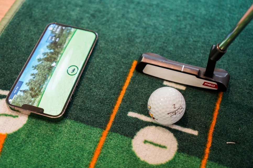 골프 퍼팅 연습기 펏조이 가정용 골프 시뮬레이터