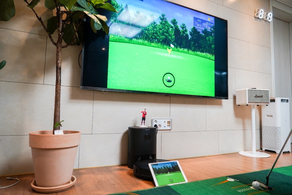 골프 퍼팅 연습기 펏조이 가정용 골프 시뮬레이터