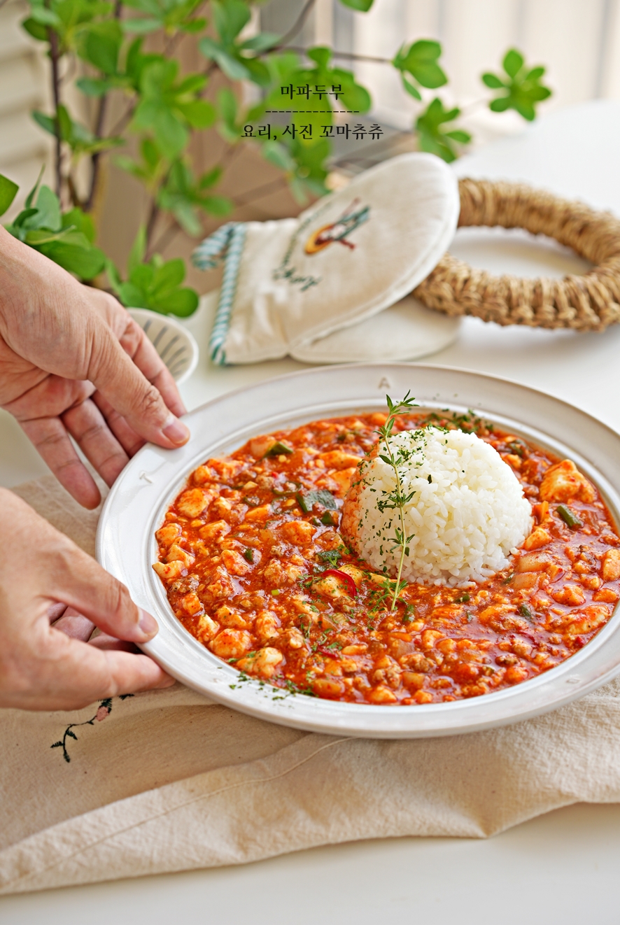 마파두부 레시피 끝내주는 두반장 없이 마파두부 덮밥 소스 만들기 순두부덮밥 초간단 순두부 요리