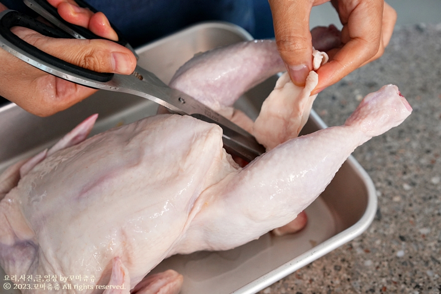 간단 삼계탕 끓이는법 냄비 삼계탕 레시피 재료 닭손질 여름 보양식 추천