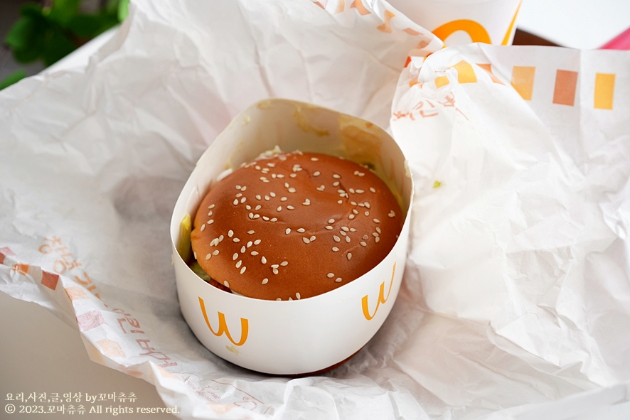 맥도날드 런치 메뉴 창녕갈릭버거 치킨버거 가격 리얼후기!