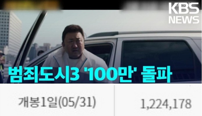 콘크리트 유토피아 올해 한국 영화 100만 관객수 돌파 속도 3위, 비공식 작전 사실상 손익분기점 실패