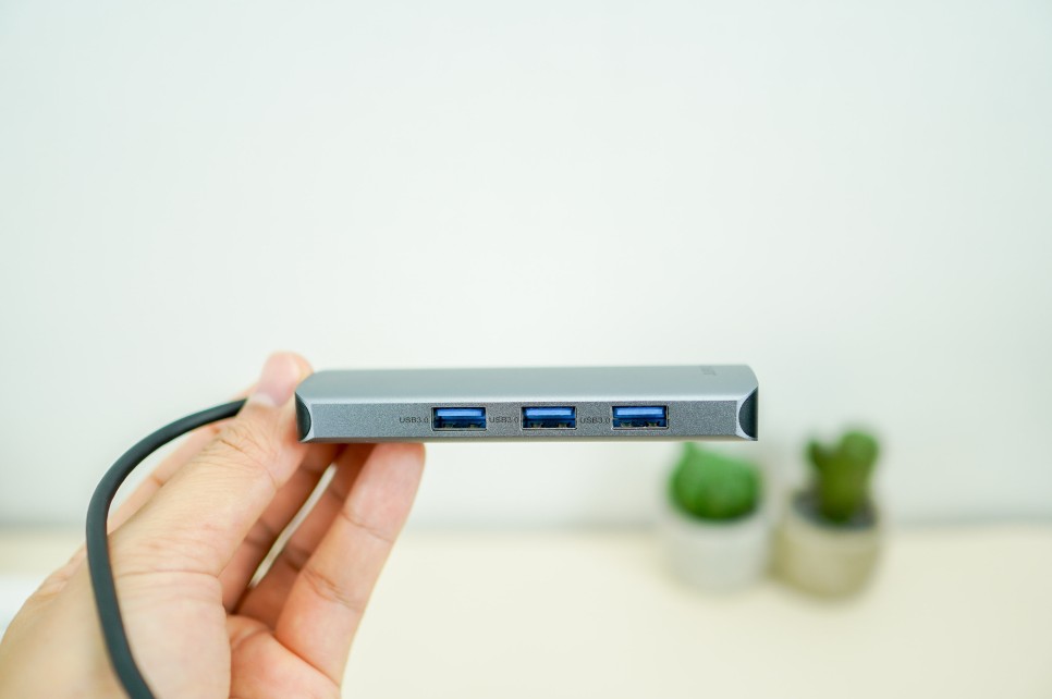 아이패드 맥북 USB 허브 마이크로 SD 카드 리더기 포함 6in1 C타입 멀티허브 601