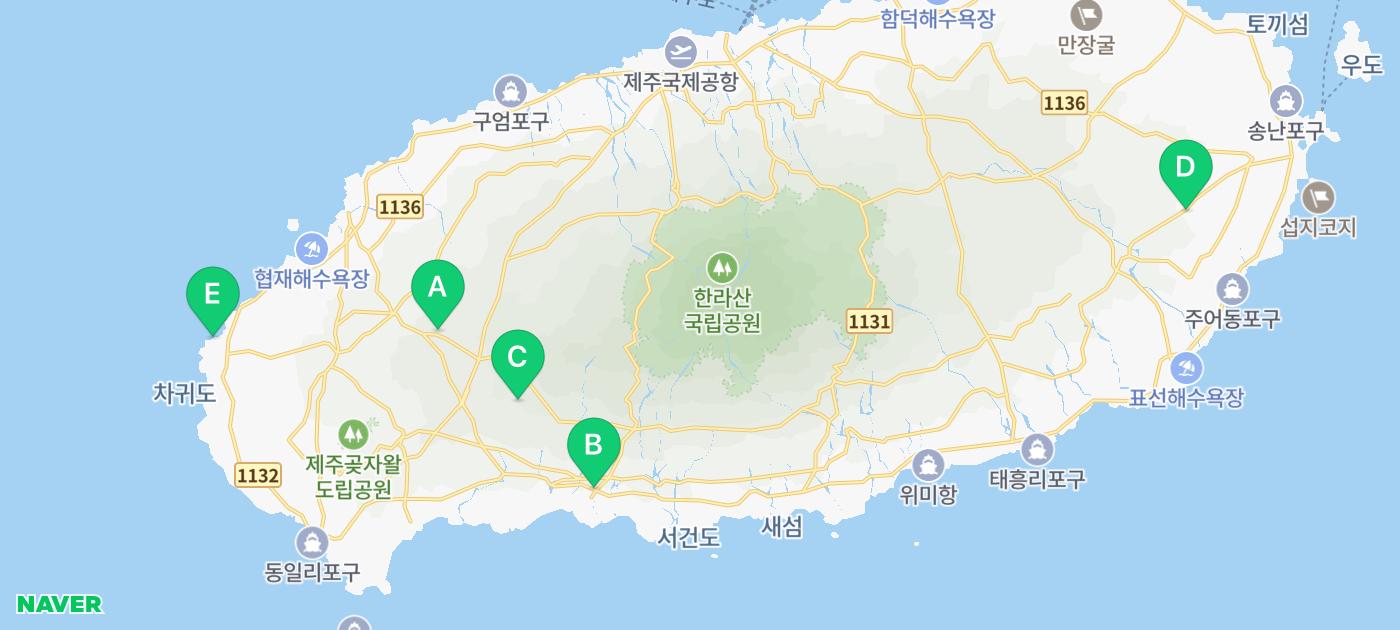 제주 관광지 제주도 승합차 투어 2박3일 여행코스 제주 여행