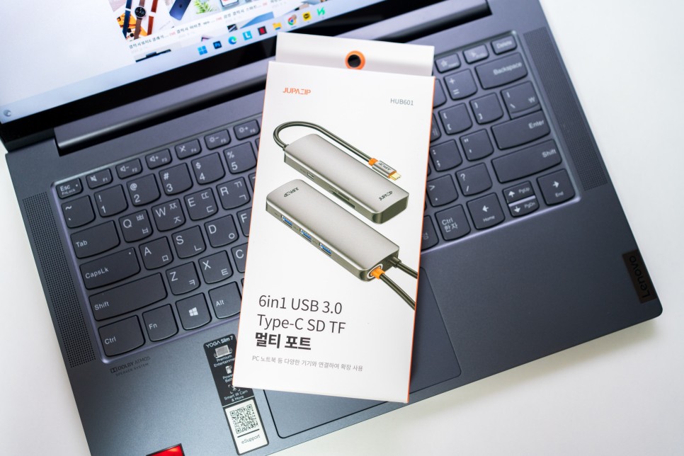 노트북 C타입 USB 멀티허브 추천 3.0 포트 100W PD충전 주파집 HUB 후기