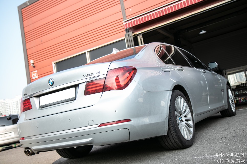 BMW F01 7시리즈 730d, 벨트세트 워터펌프 써모스텟 로워암 텐션스트럿 등속조인트까지 정비
