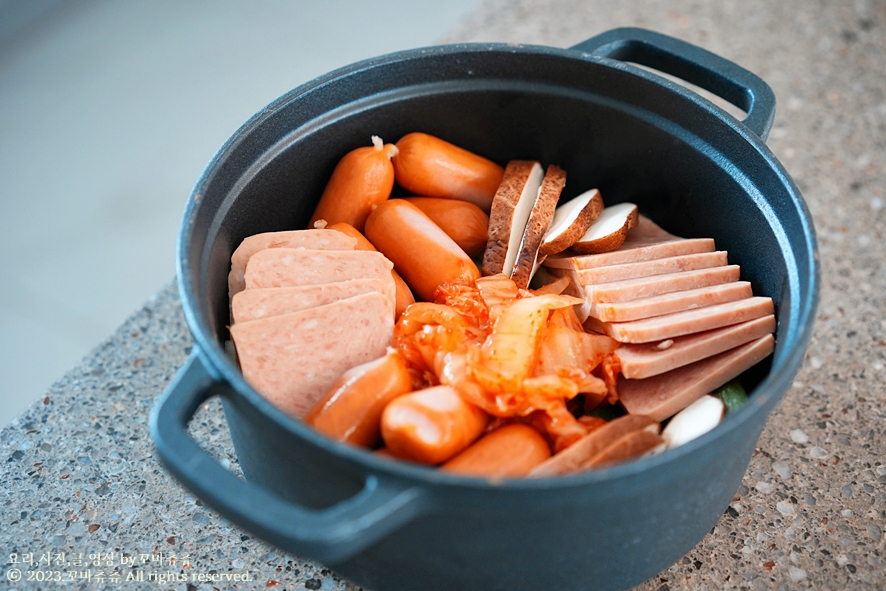 김치 부대찌개 황금레시피 부대찌개 만드는법 양념장 재료 레시피 실패없지!