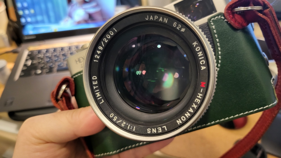 코니카 헥사RF+헥사논 50mm f1.2 슬슬~ 사용해 볼까?