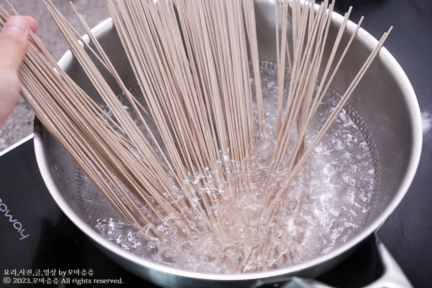 들기름 막국수 레시피 메밀국수 만들기 간장국수 간장비빔국수 양념장 레시피 주말 점심메뉴