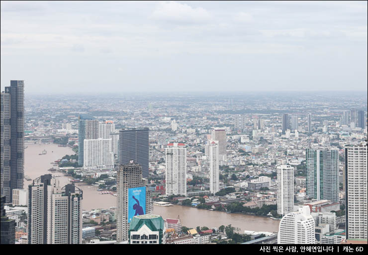 태국 방콕 여행 킹파워 마하나콘 전망대 입장료 방콕 우기 날씨