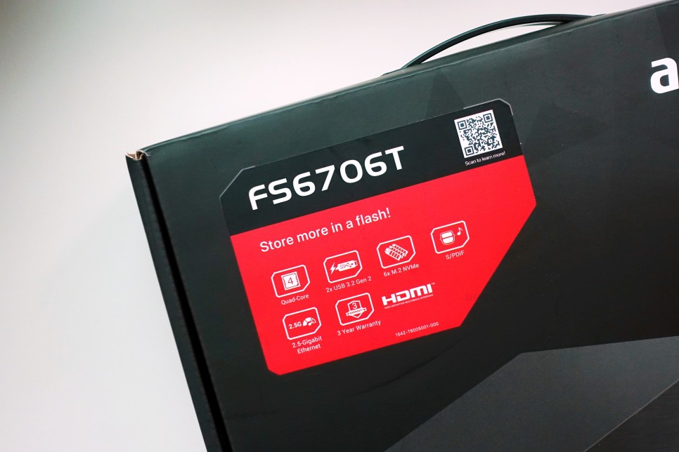 SSD NAS 구축 ASUSTOR FS6706T 후기