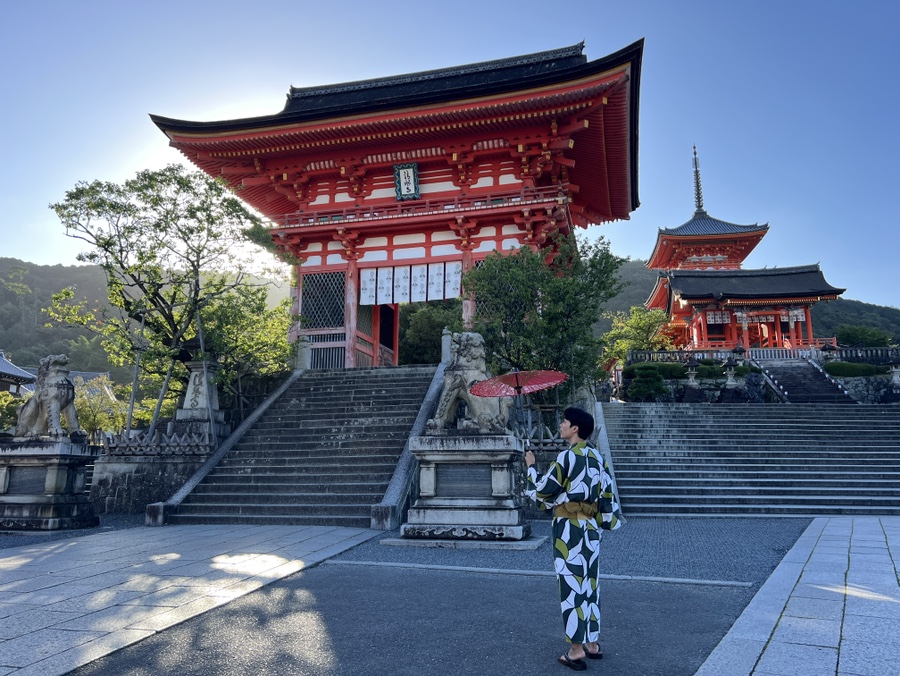 일본 교토 여행  청수사, 법관사 탑 포토스팟,  교토 기모노 대여, 유카타 체험 추천
