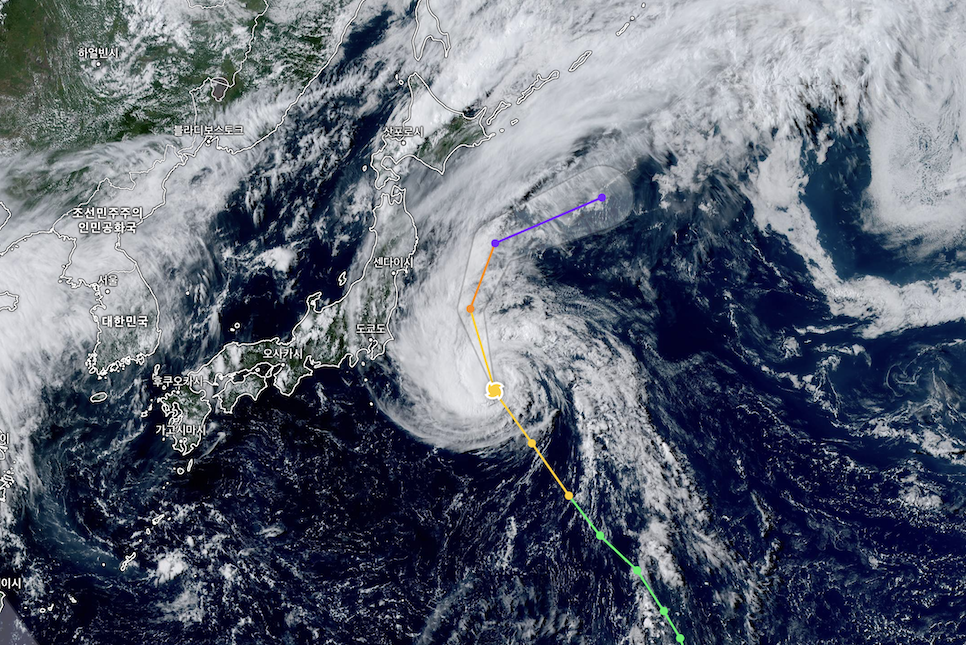 9호 태풍 사올라 예상 이동 경로 10호 담레이 11호 하이쿠이 뜻