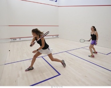실내 스포츠 스쿼시 기초체력기르기 취미운동 테니스 차이 칼로리 용어 규칙