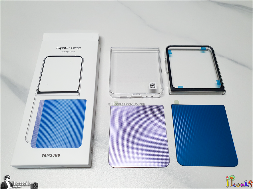 z플립5케이스 사전 예약 구매 사은품으로 받은 삼성 정품 플립수트 케이스