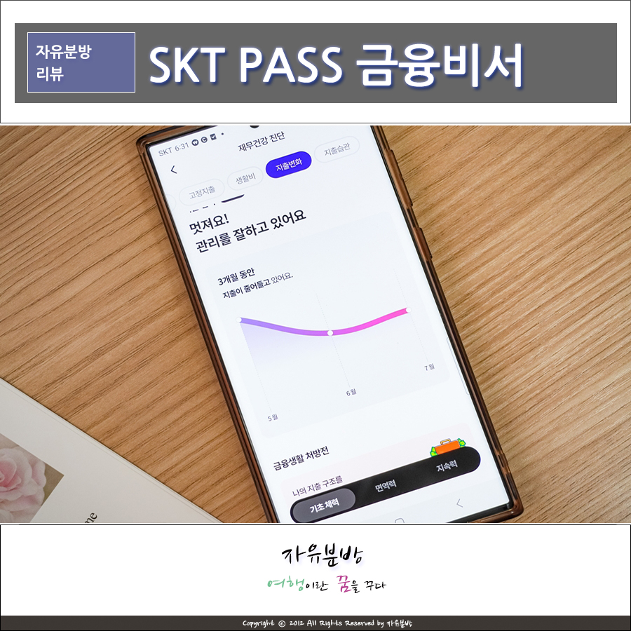 SK텔레콤 PASS 금융비서, 마이데이터 서비스 사용후기