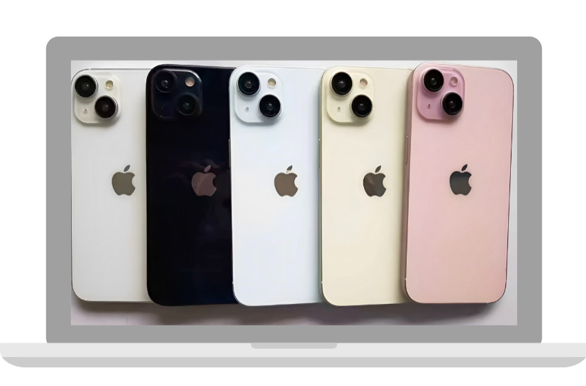 아이폰15 실물과 가장 가까운 색상 등장. 프로 박스 디자인 사실일까?