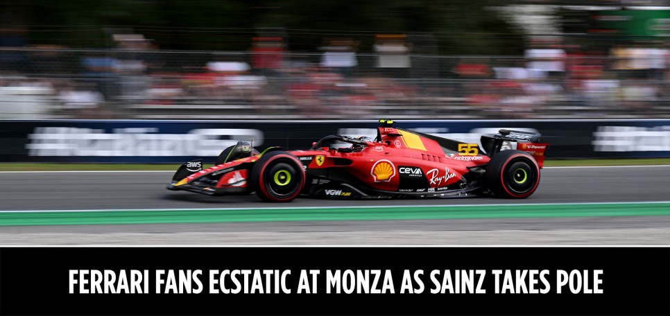 2023 F1 이탈리아 그랑프리(15R) 토요일 퀄리파잉 리뷰; 사인츠는 여기가 페라리의 홈임을 입증하다