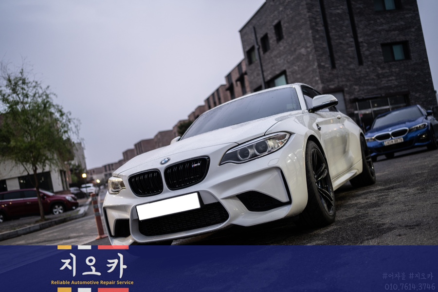 BMW M2 주행시 소음과 브레이크 떨림, 짐머만 디스크와 정품 허브베어링 정비