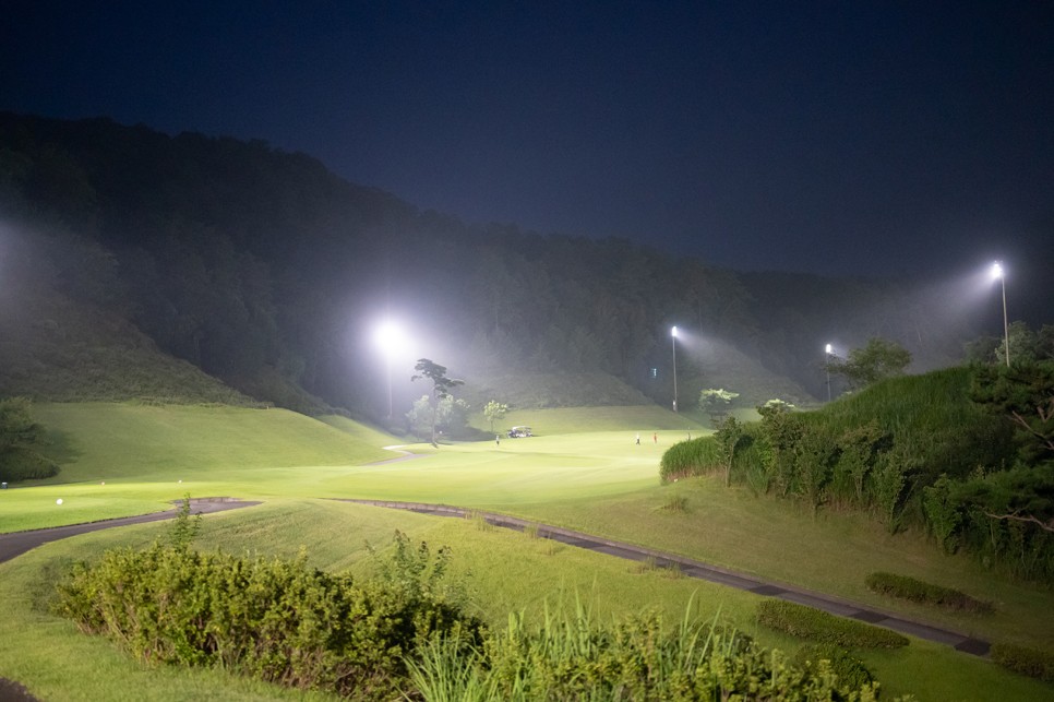 써닝포인트cc 야간라운드, 치킨주는 용인 골프장(KG 레이디스 오픈)