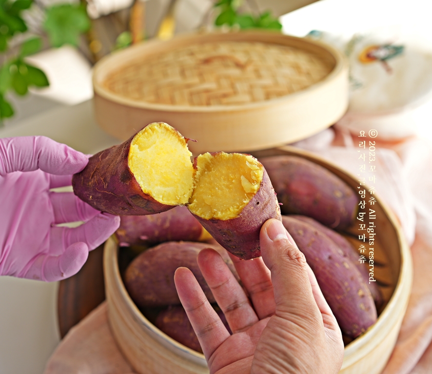 밤 고구마 찌는법 찌는시간 맛있게 냄비 고구마찌기 고구마 삶기 칼로리 밤 고구마 삶는법 삶는시간