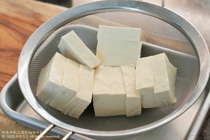 매콤 두부조림 레시피 두부조림 양념장 만들기 밥도둑 간단한 두부요리 레시피