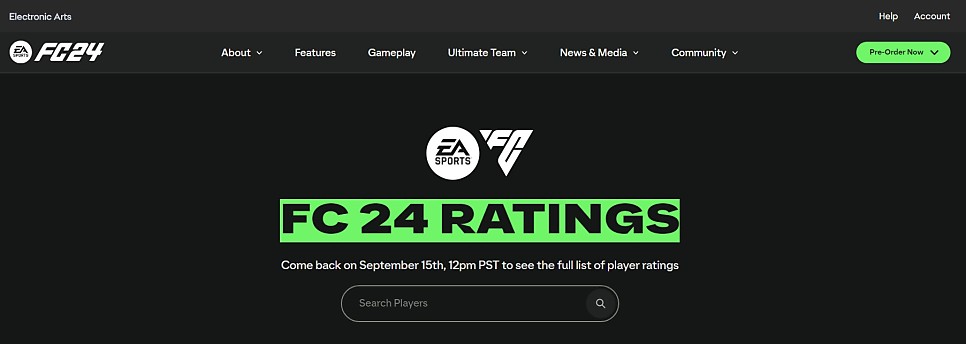 EA SPORTS FC™ 24 등급 발표 [오버율 TOP 24]