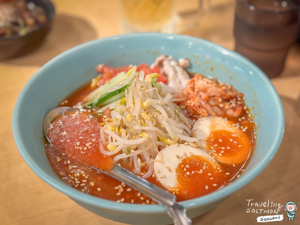 후쿠오카 맛집 추천 캐널시티 토마토 후쿠오카 라멘 산미