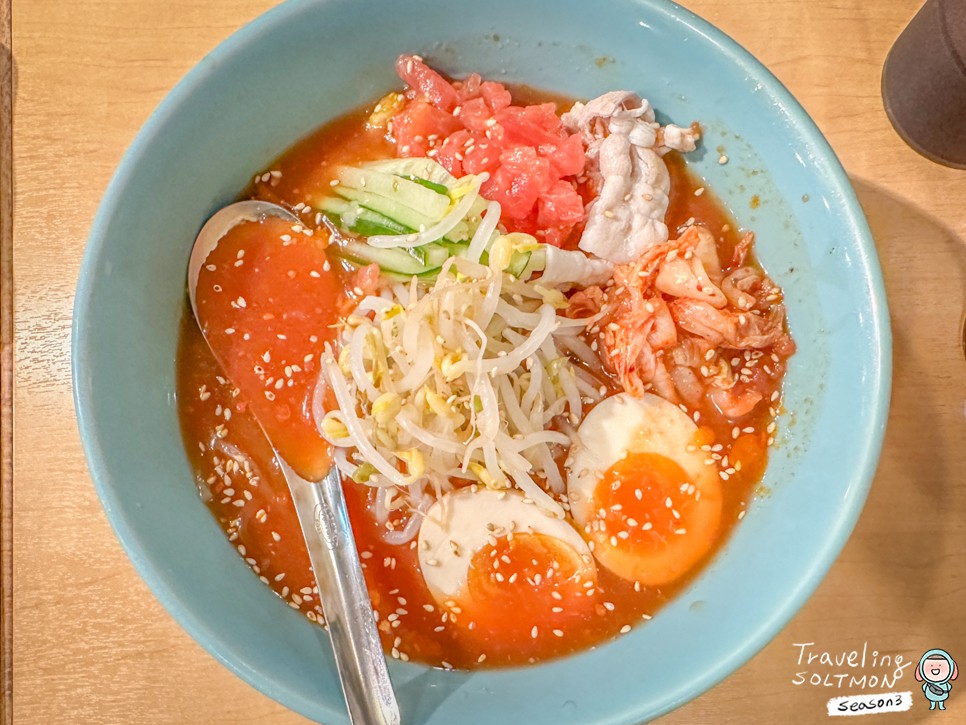 후쿠오카 맛집 추천 캐널시티 토마토 후쿠오카 라멘 산미