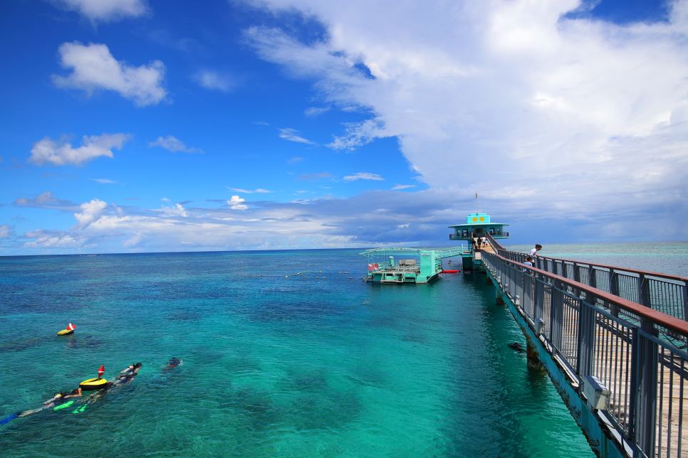 괌 가족여행 비용 4인 아동 무료 피쉬아이 디너쇼 해중전망대