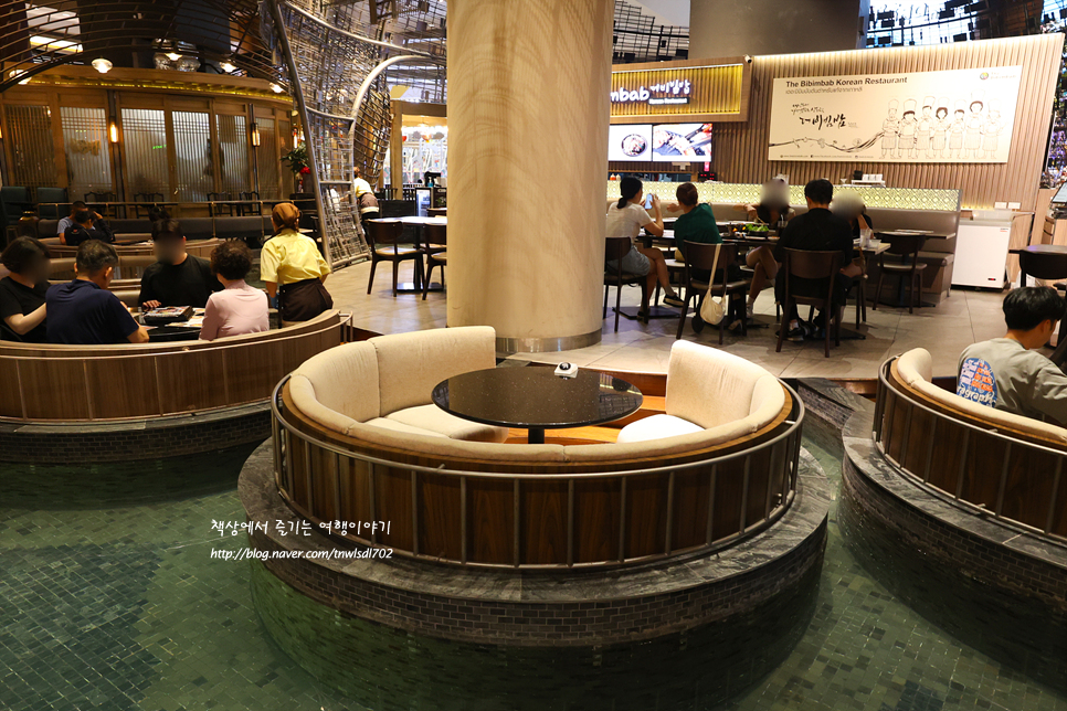 아이콘시암 쇼핑몰 태국 방콕 맛집 팁싸마이 팟타이,착즙오렌지쥬스