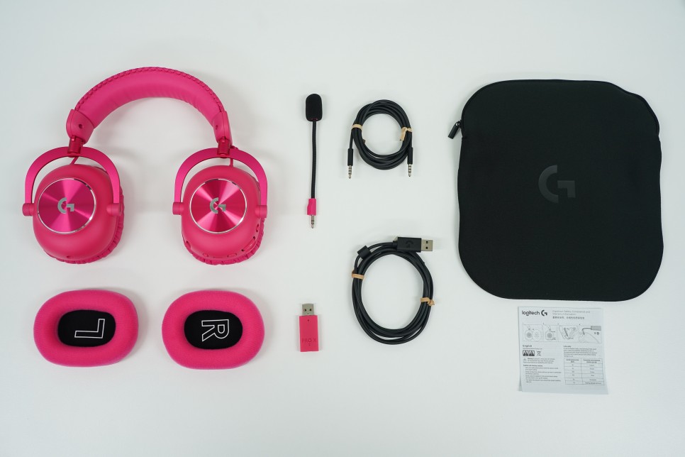 무선 게이밍 헤드셋 로지텍 G PRO X 2 LIGHTSPEED 핑크 개봉 및 소감