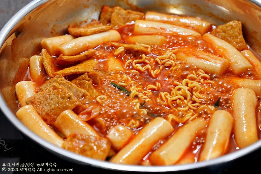 국물 떡볶이 황금레시피 라볶이 레시피 떡볶이 소스 만들기 분식 밀떡볶이