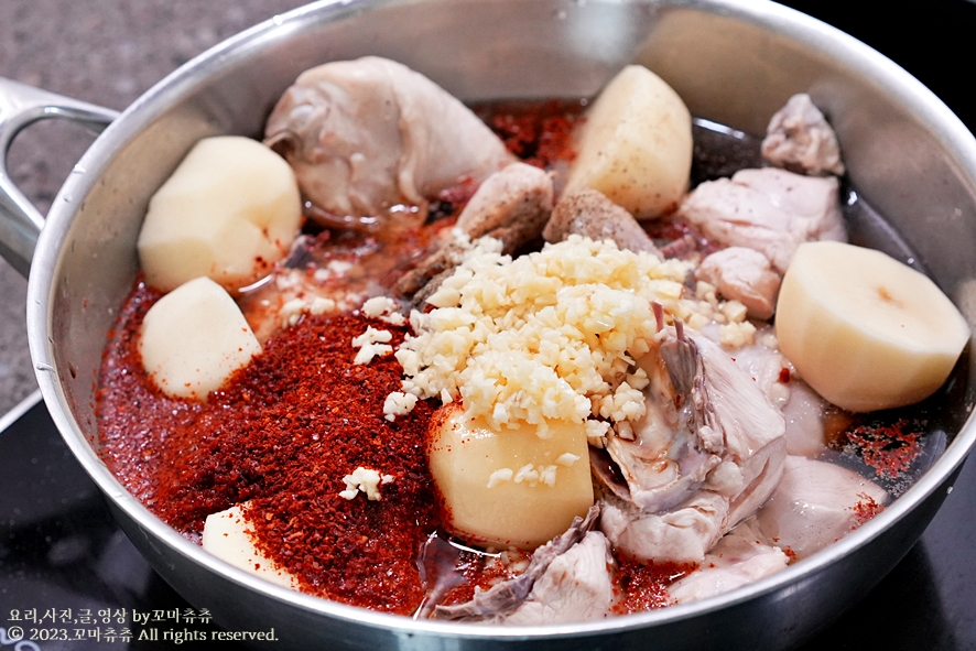 국물 닭볶음탕 레시피 닭도리탕 양념 만드는법 닭요리 레시피 이렇게만 하세요!