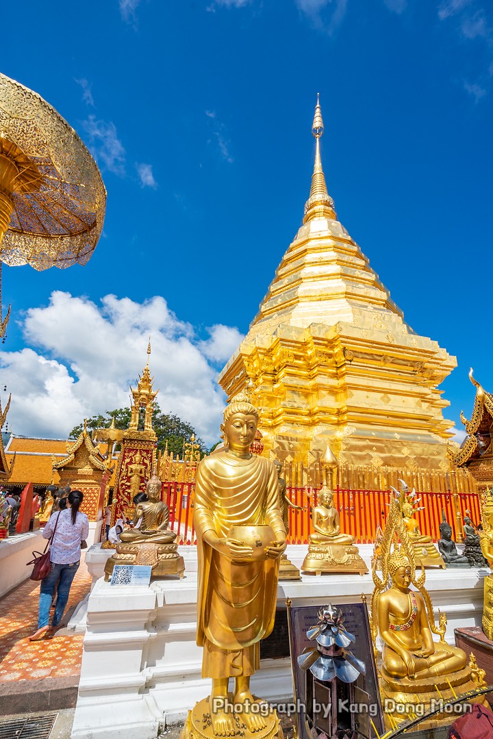 태국 여행 해외 휴양지 9월 10월 가족 해외여행 태국 치앙마이 왓 프라탓 도이수텝