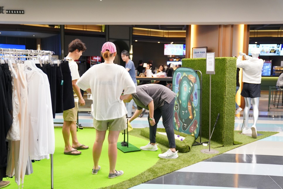 [에딧먼트] 현대백화점 팝업 스토어 가을 골프웨어 착장 후기!