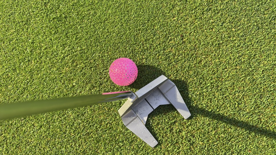 골프공브랜드 마이하나비 3피스골프공 꽃 모양 딤플의 골프공종류