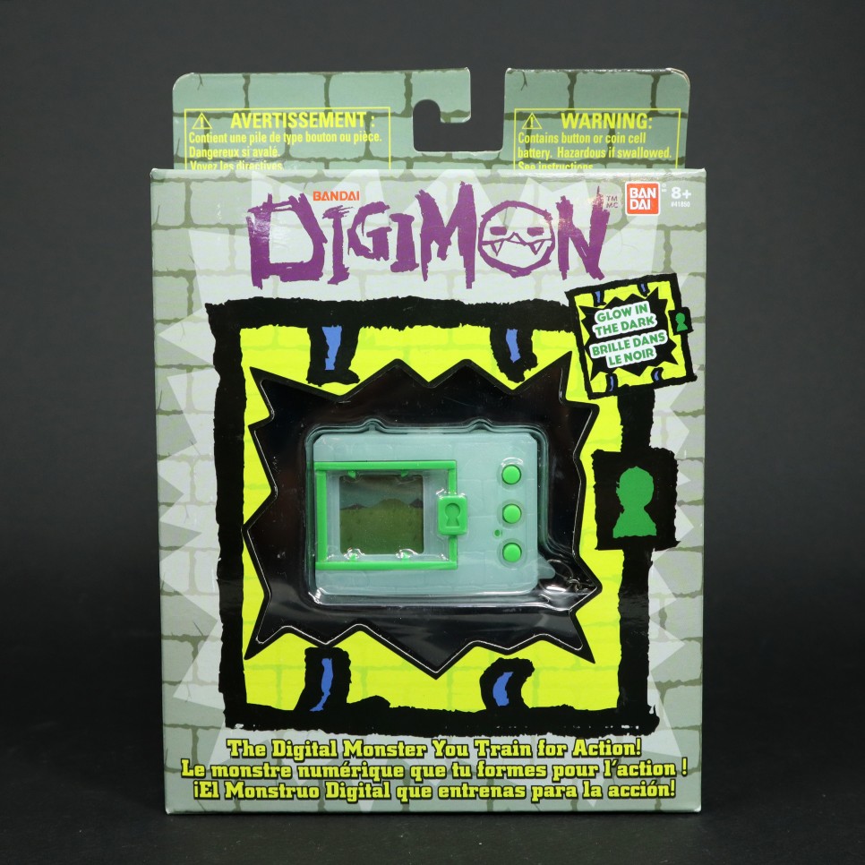 [디지몬] 20주년 디지몬 벽돌 북미판 야광 - 반다이 디지몬 게임기 / 다마고치