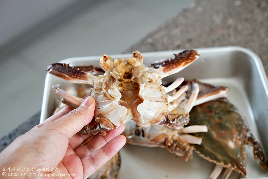 꽃게탕 끓이는법 손질 맛있는 꽃게탕 레시피 재료 양념 만들기 꽃게 손질법 요리 10월 제철 해산물